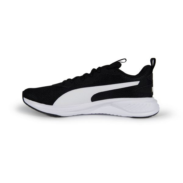 Tenis puma negro sales con blanco