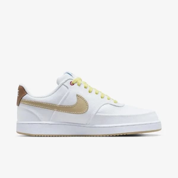 Nike Court Vision Low Blanco Amarillo