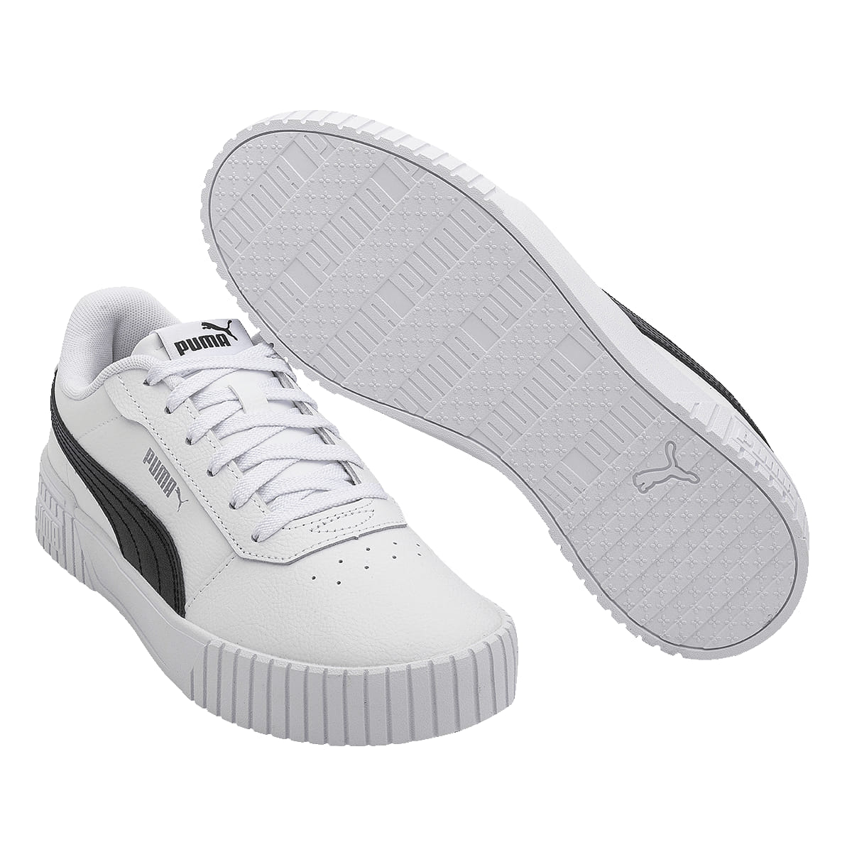 Tenis Puma Carina 2.0 Blanco Negro KingsShoesNomada